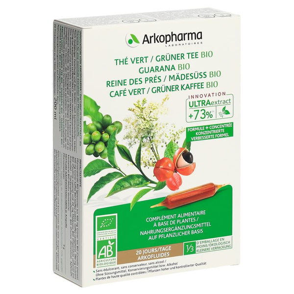 ARKOFLUIDE Booster Bio 20 Trinkamp 10 ml