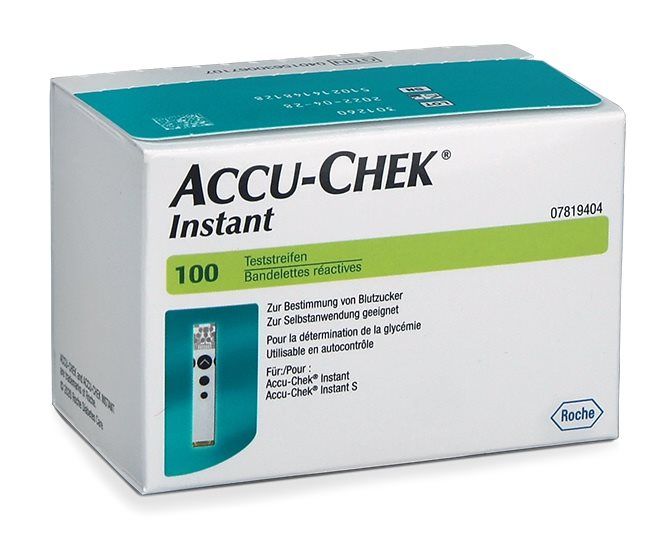 ACCU-CHEK Instant Teststreifen 100 Stk