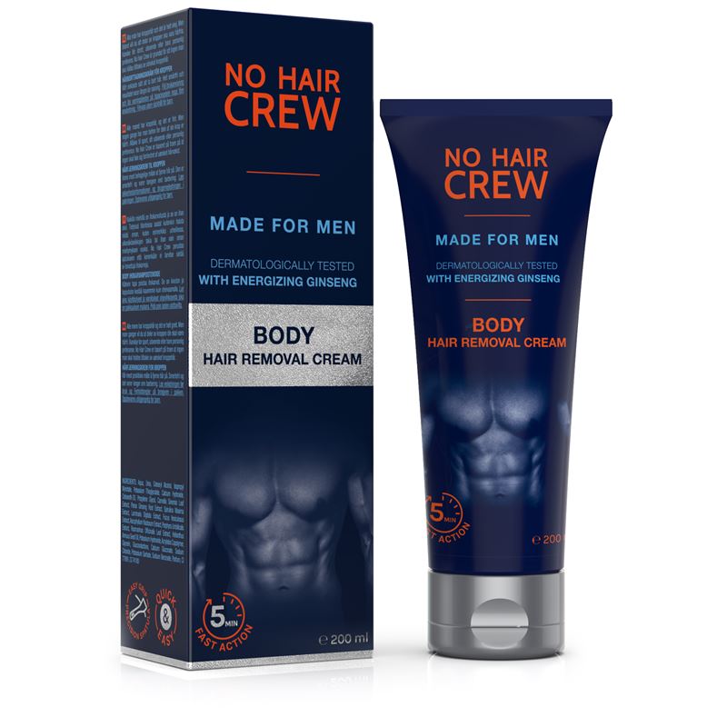 NO HAIR CREW Körper-Enthaarungscreme Männer 200 ml