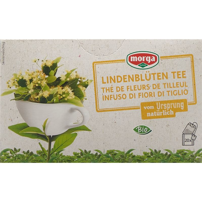 MORGA Lindenblüten Tee m/H Bio Btl 20 Stk