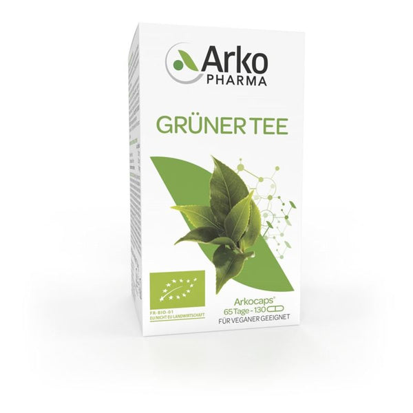 ARKOCAPS Grüntee Kaps Bio Ds 130 Stk