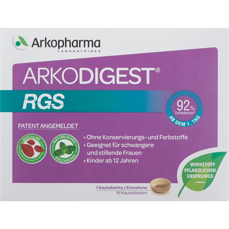 ARKODIGEST RGS Kautabl 16 Stk