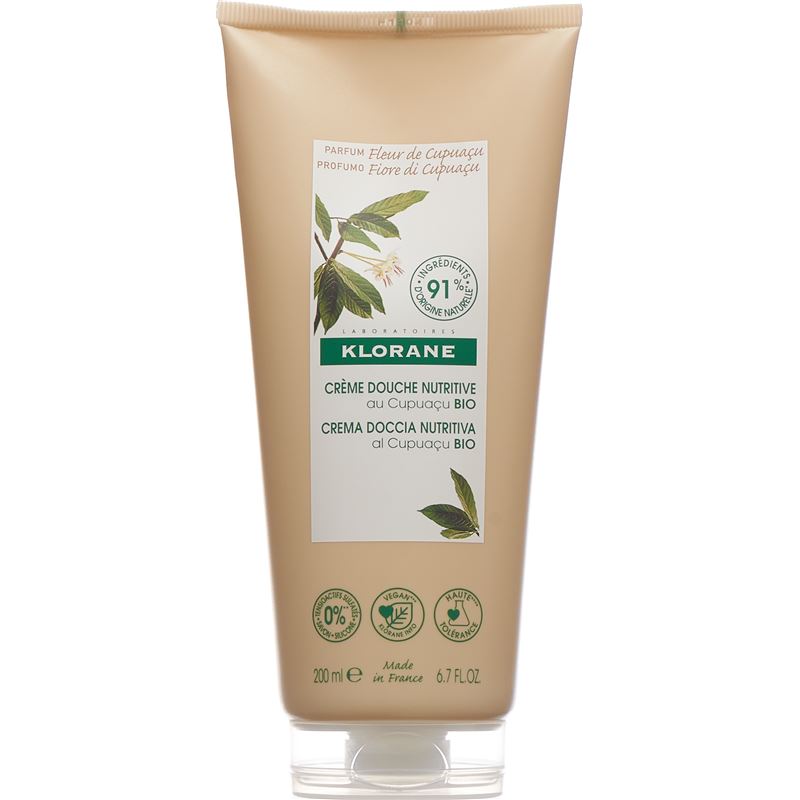 KLORANE Duschcreme Cupuaçublüte (neu) 200 ml