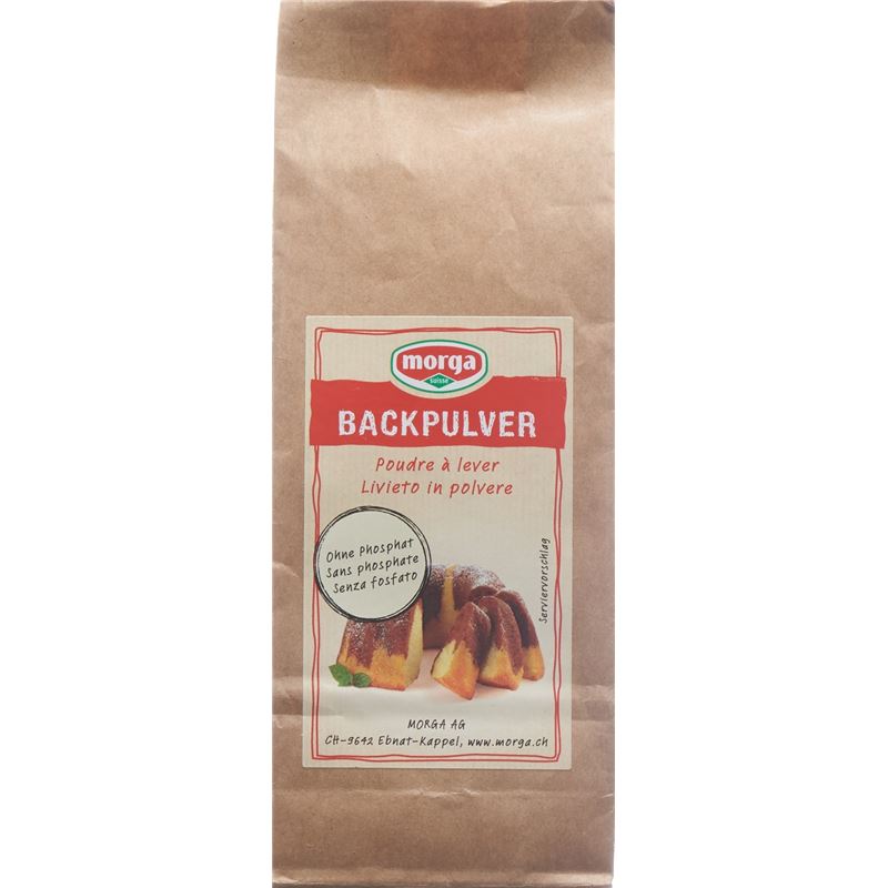 MORGA Backpulver ohne Phosphat Btl 200 g