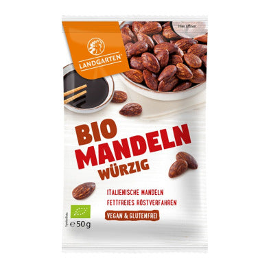LANDGARTEN Mandeln würzig Bio glutenfr veg 50 g