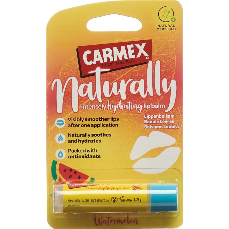 CARMEX Lippenbalsam Naturally Waterme Stick 4.25 g