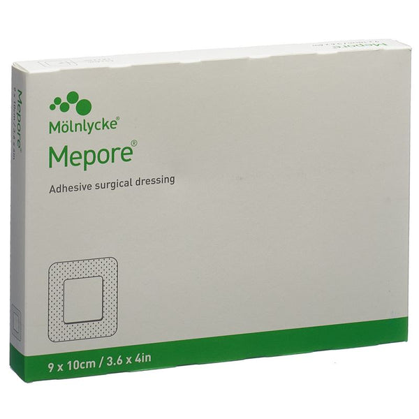 MEPORE Wundverband 10x9cm Wundkiss 4.5x6cm 5 Stk