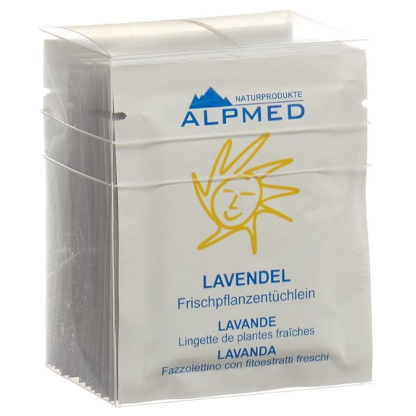 ALPMED Frischpflanzentüchlein Lavendel 13 Stk