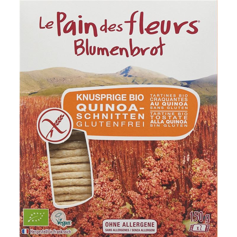 BLUMENBROT Knusp Schnitt Quinoa Bio glut fr 150 g