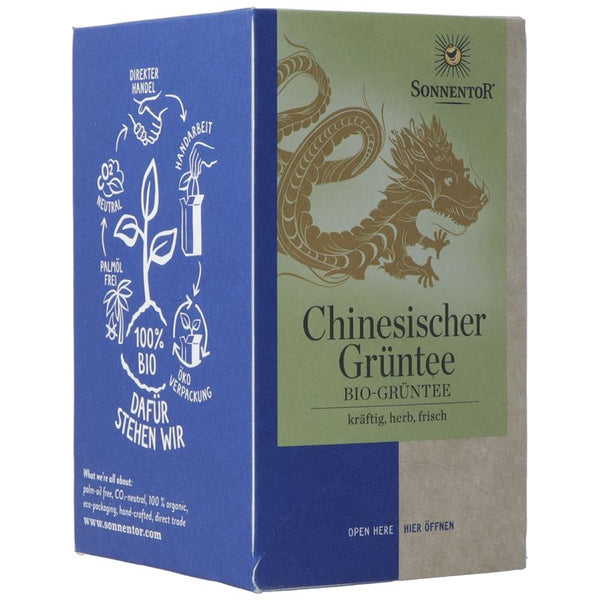 SONNENTOR Chinesischer Grüntee BIO Btl 18 Stk