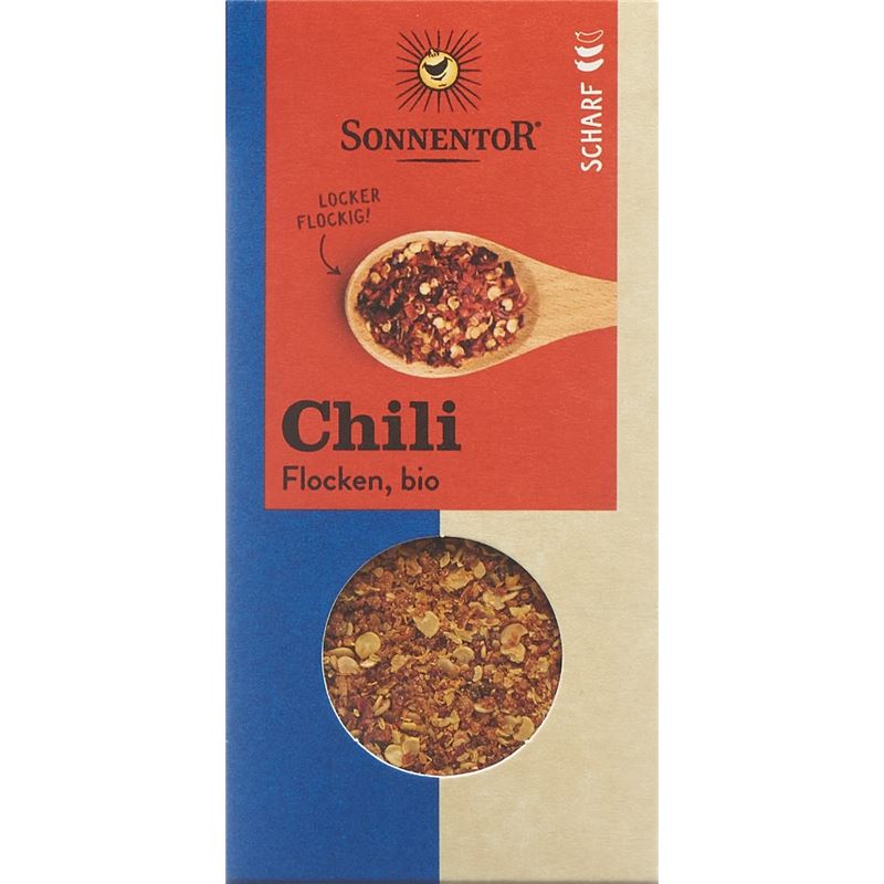 SONNENTOR Chili Flocken BIO Btl 45 g