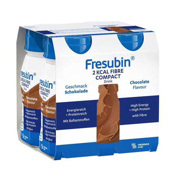 FRESUBIN 2 kcal Comp Fib DRINK Schoko 4 x 125 ml