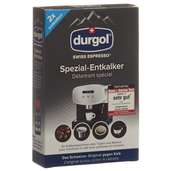 DURGOL swiss espresso Spezial-Entkalker 2 x 125 ml