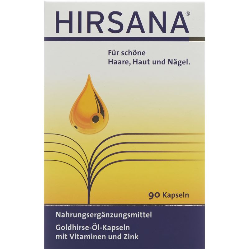 HIRSANA Goldhirse-Öl-Kapseln 90 Stk