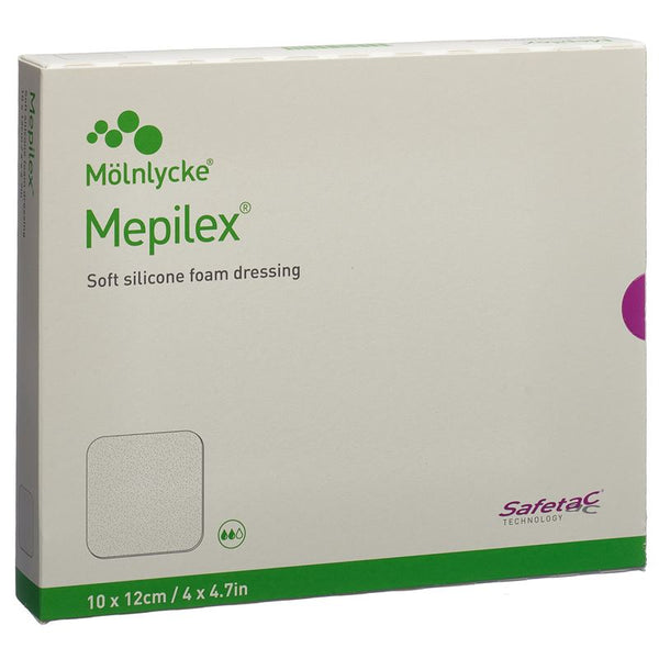 MEPILEX Schaumverband Safetac 10x12cm Si neu 5 Stk