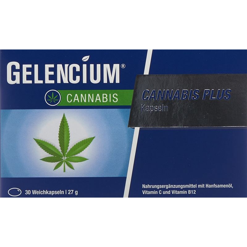 GELENCIUM Cannabis Plus Kaps Blist 30 Stk