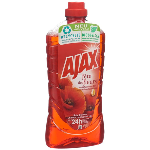 AJAX Optimal 7 Allzweckreiniger Rote Blumen 1 lt