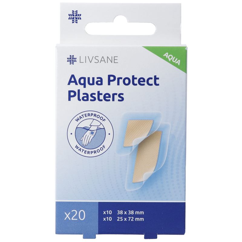 LIVSANE Aqua Protect Pflaster 20 Stk