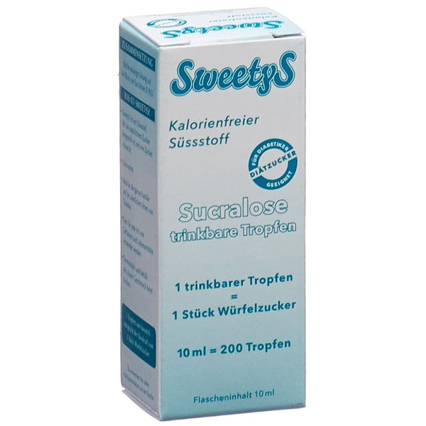 GOODNESS SweetyS Sucralose Süssstoff Tropffl 10 ml