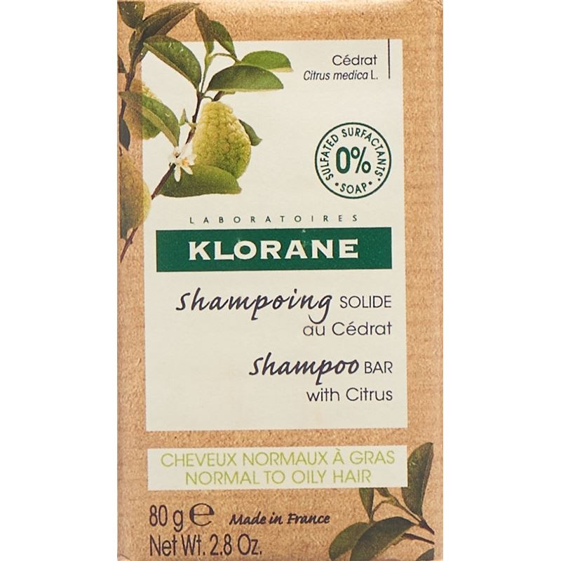 KLORANE Shampoo-Bar Zedrat 80 g