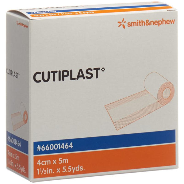 CUTIPLAST METERWARE Vliesstoffverband 4cmx5m weiss