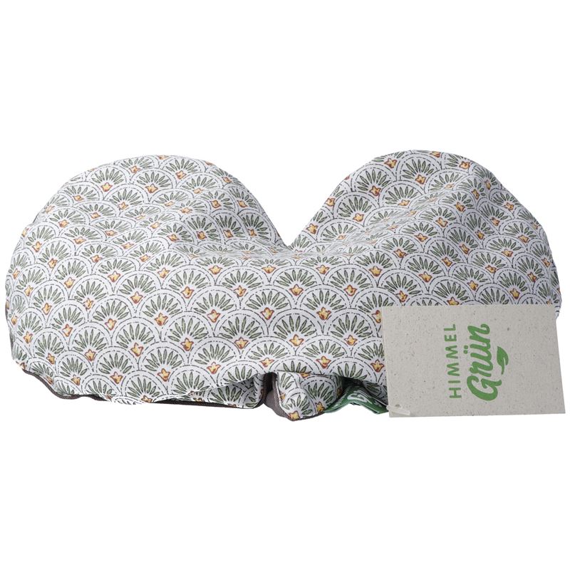 HIMMELGRÜN Traubenkernkissen 30x26cm Harmonieherz