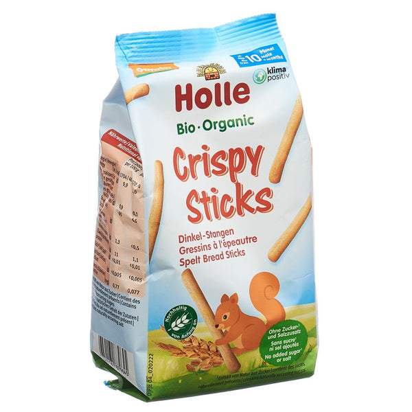 HOLLE Bio Crispy Sticks Dinkel Btl 80 g