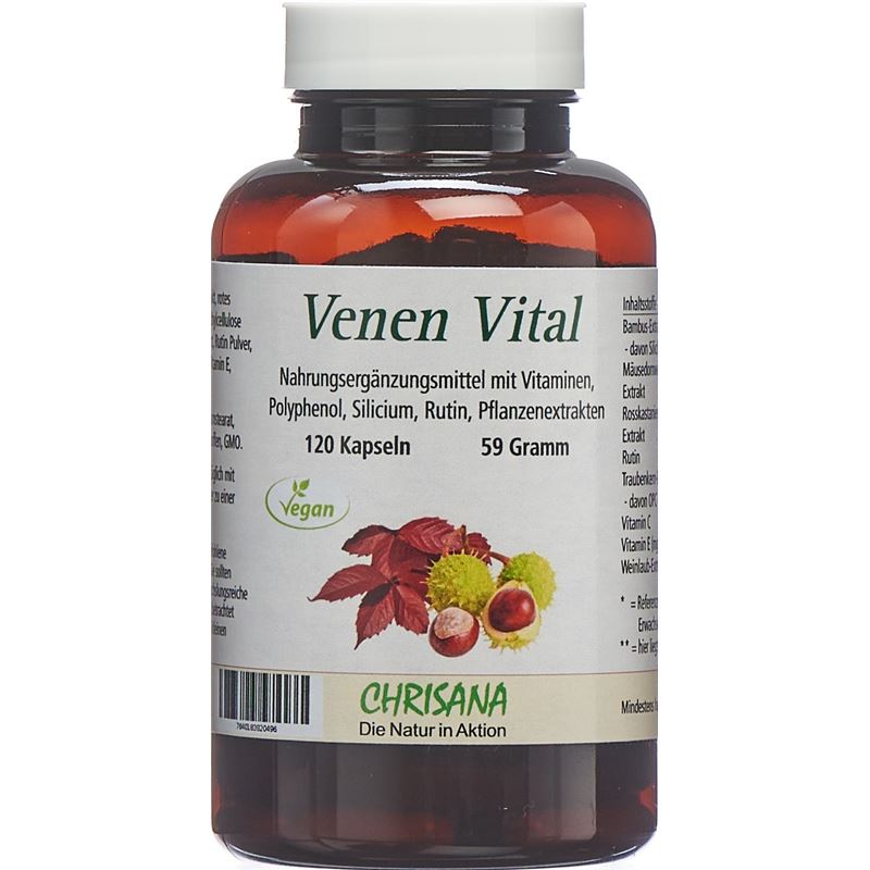 CHRISANA Venen Vital Kaps Ds 120 Stk
