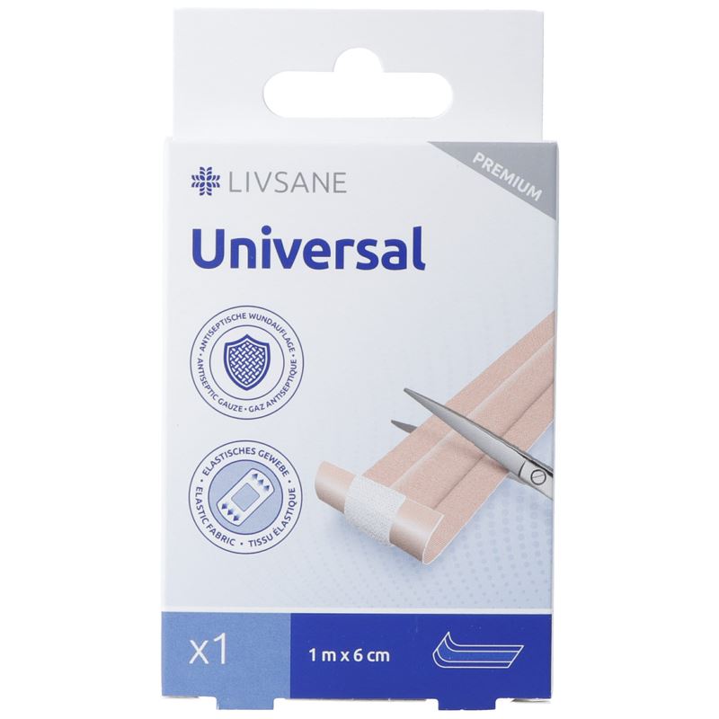 LIVSANE Premium Univer Pflaster 1mx6cm