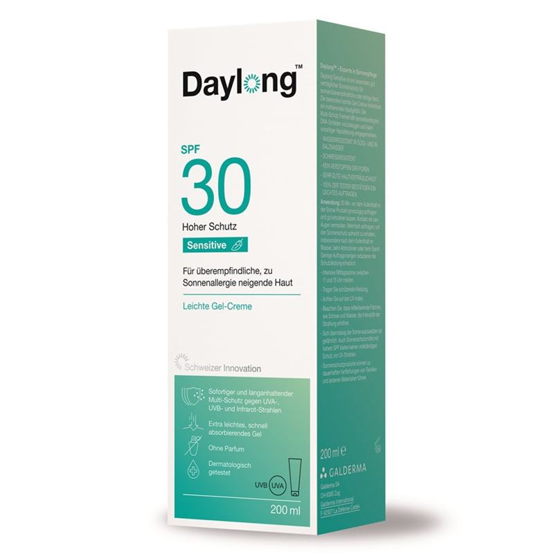 DAYLONG Sensitive Gel-Creme SPF30 (n) Tb 200 ml