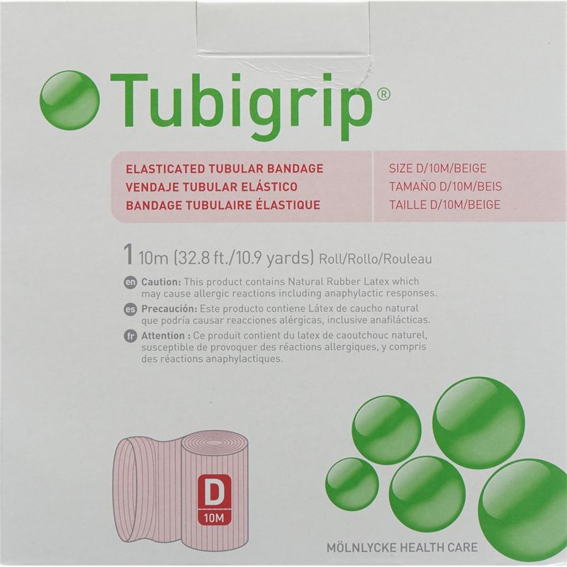 TUBIGRIP Schlauchbandage D 10mx7.50cm beige