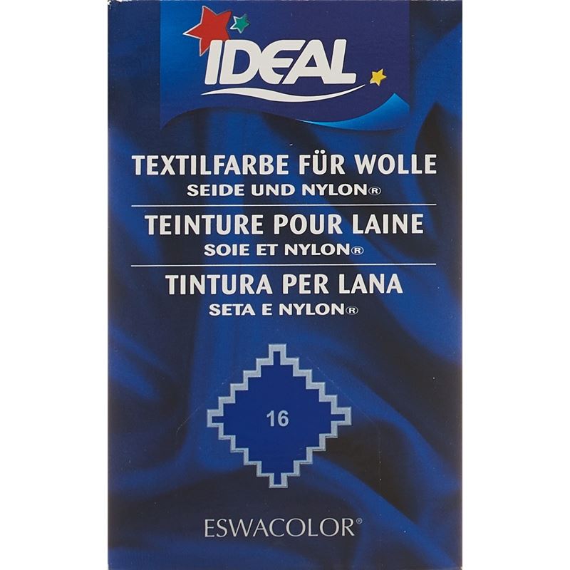 IDEAL Wolle Color Plv No16 blau franc 30 g