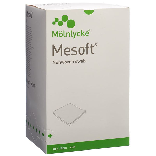 MESOFT NW Vlieskompr 10x10cm st 30 Btl 5 Stk