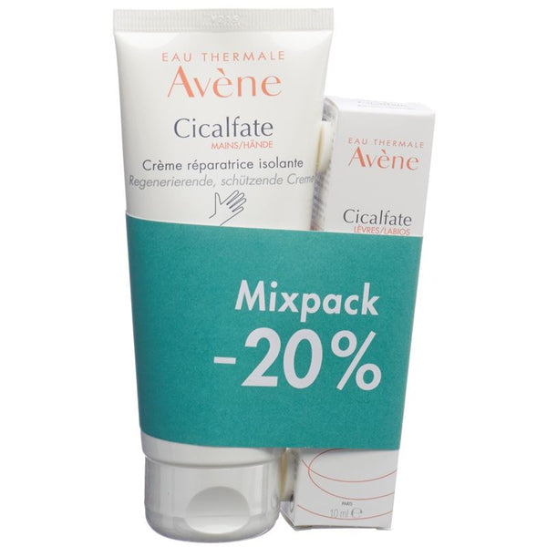 AVENE Cicalfate Mixpack 20% Hand+Lippen