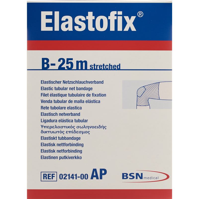 ELASTOFIX Netz Schlauchverband B 25m Kopf klein