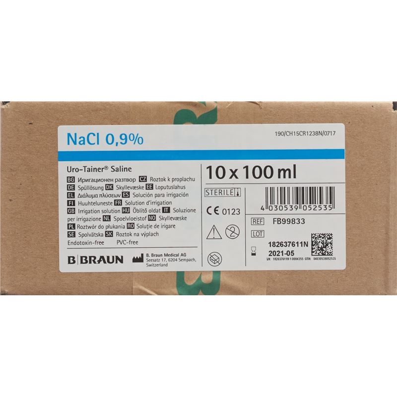 URO-TAINER NaCl Spül Lös 0.9 % 10 Btl 100 ml