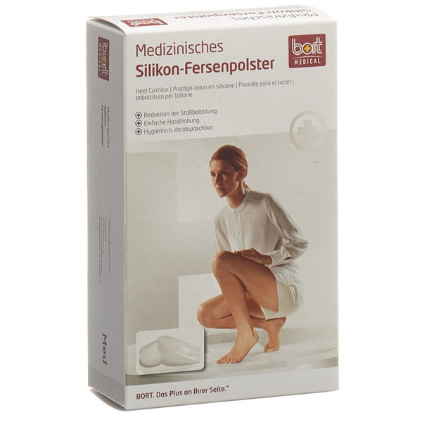 BORT Silikon-Fersenpolster S-38 1 Paar