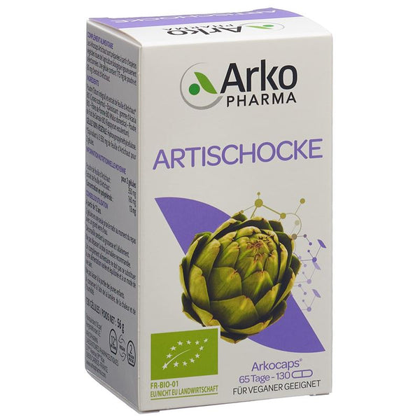 ARKOCAPS Artischocke Kaps Bio Ds 130 Stk