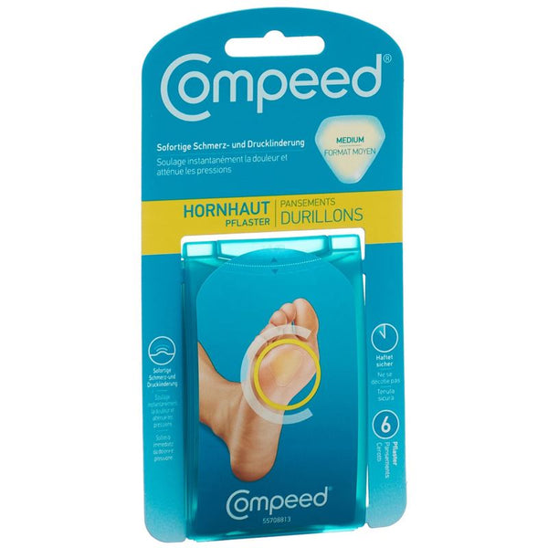 COMPEED Hornhautpflaster M 6 Stk