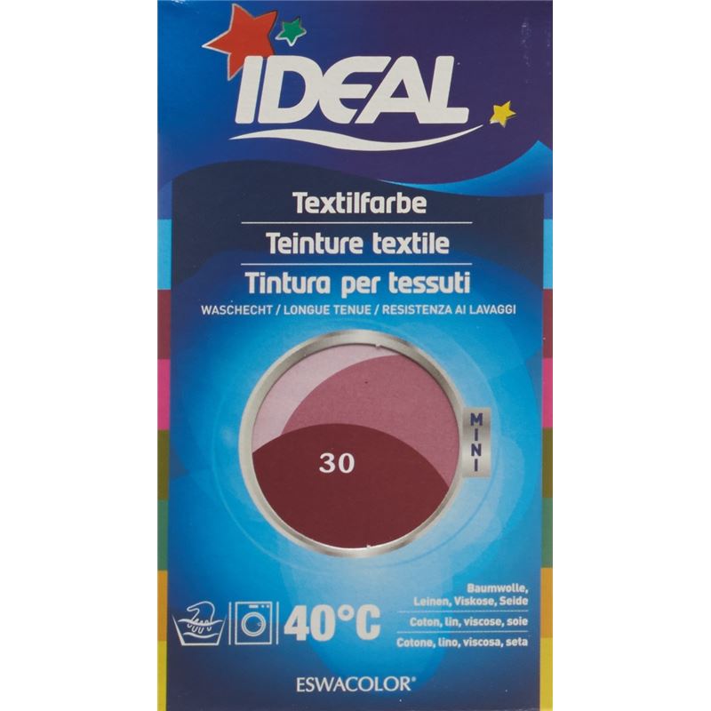 IDEAL MINI Baumwolle Color No30 cassis