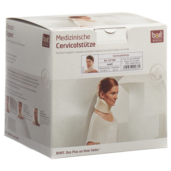 BORT Cervicalstütze 9cm S weiss