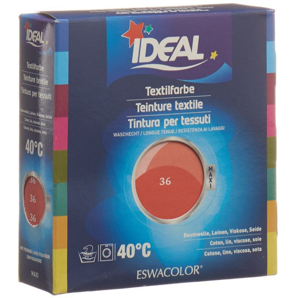 IDEAL MAXI Baumwolle Color No36 korall