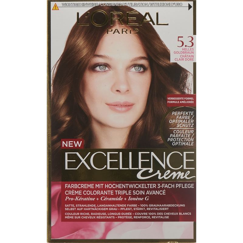 EXCELLENCE Creme Triple Prot 5.3 hell goldbraun