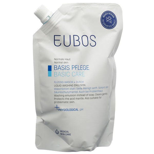EUBOS Seife liquide unparf blau refill 400 ml