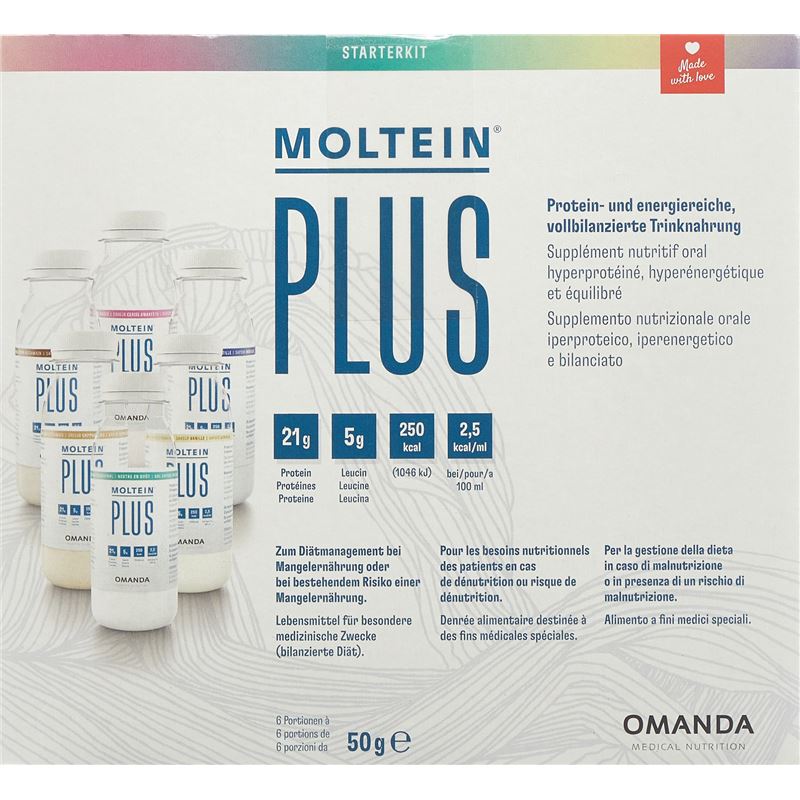 MOLTEIN PLUS 2.5 Starterkit 6 Fl 50 g