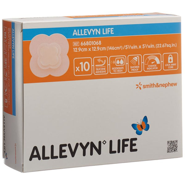 ALLEVYN LIFE Sil-Schaumver 12.9x12.9cm 10 Stk