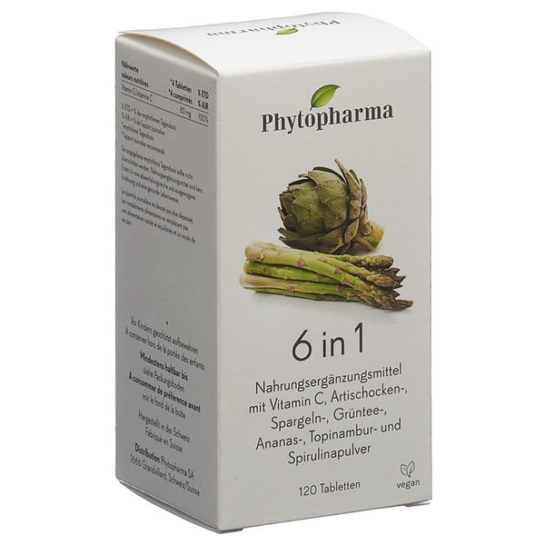 PHYTOPHARMA 6in1 Tabl 120 Stk
