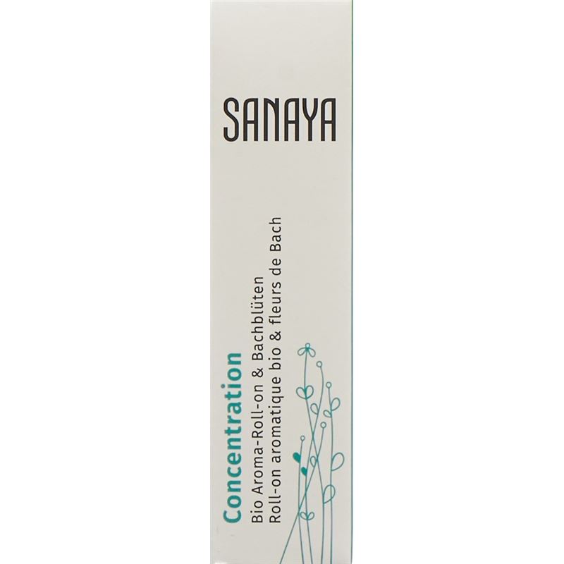 SANAYA Aroma&Bachblüt Roll on Concentr Bio 10 ml
