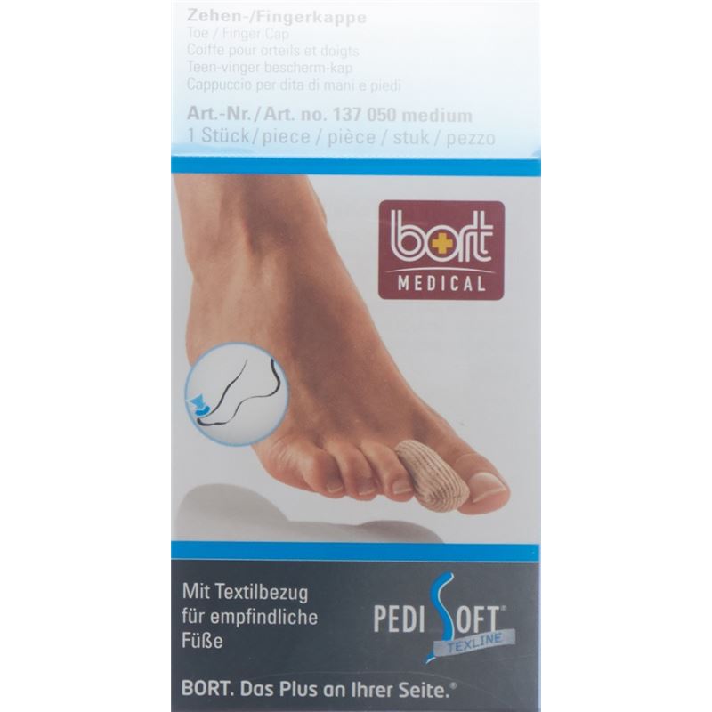 BORT PEDISOFT Texline Zehen/Fingerkappe M