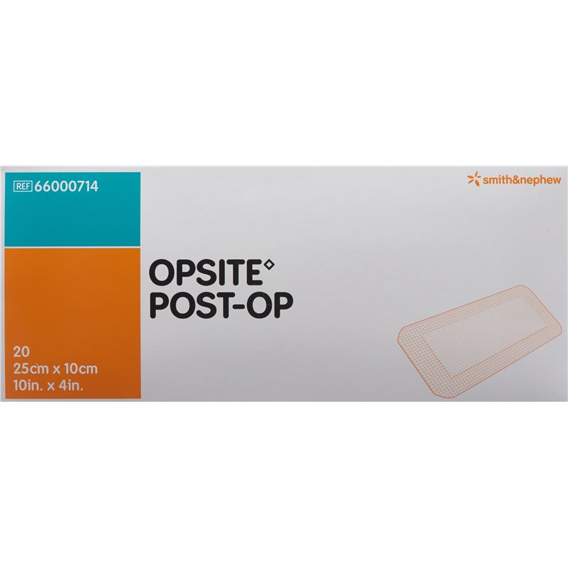OPSITE POST OP Folienverb 25x10cm ster 20 Btl